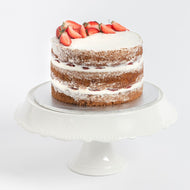 Vanilla & Strawberry Cake